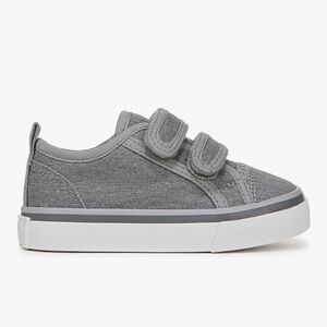 Comfy Gray Kids' Sneakers with Easy Straps
